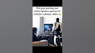 AI Robot Watches I Robot… Totally Not Nervous 😂🤖" #ai #shorts