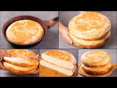 BREAD IN FRY PAN | EGGLESS & WITHOUT OVEN | SOFT BREAD IN FRY PAN | BREAD IN STOVE | N&rsquo;Oven