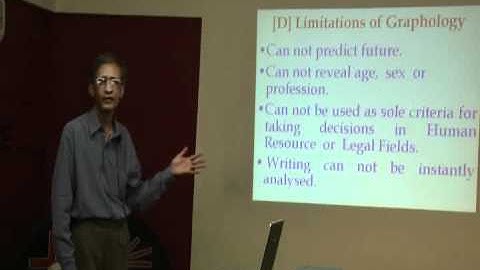 Graphology -- Identifying & Improving Psychological Health Part 2.wmv