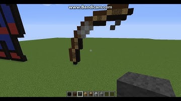 Minecraft Bow Pixel Art