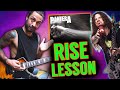 Easy Dimebag Riffs EVERYBODY Plays WRONG ... RISE (Lesson Part)