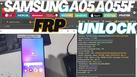 Samsung A05 FRP Unlock | SM-A055F MediaTek FRP Remove with UnlockTool