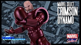 Diamond Select Marvel Select Crimson Dynamo Figure | @TheReviewSpot
