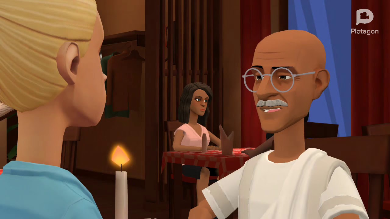 Ruby in restaurant - YouTube