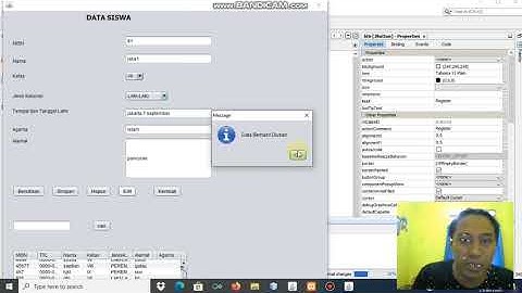 Demo aplikasi perancangan sistem informasi adminitrasi sekolah pada SMP MUTAQIEN berbasis java