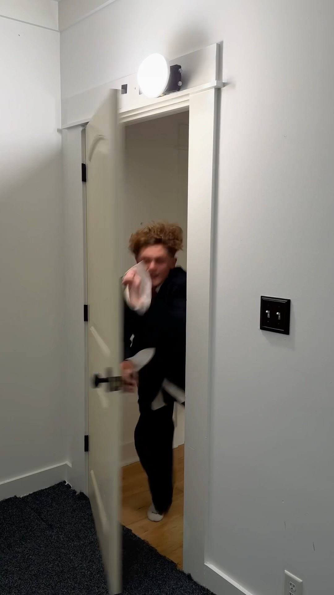broke my door ?