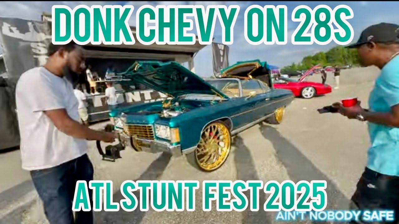 Аквамен Донк Шевроле на фестивале трюков Atl Stunt Fest 2025