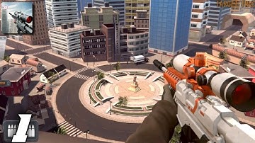 Sniper 3D : Gun Shooting  games Tutorial  Gameplay Walkthrough  (Android ios) part 1