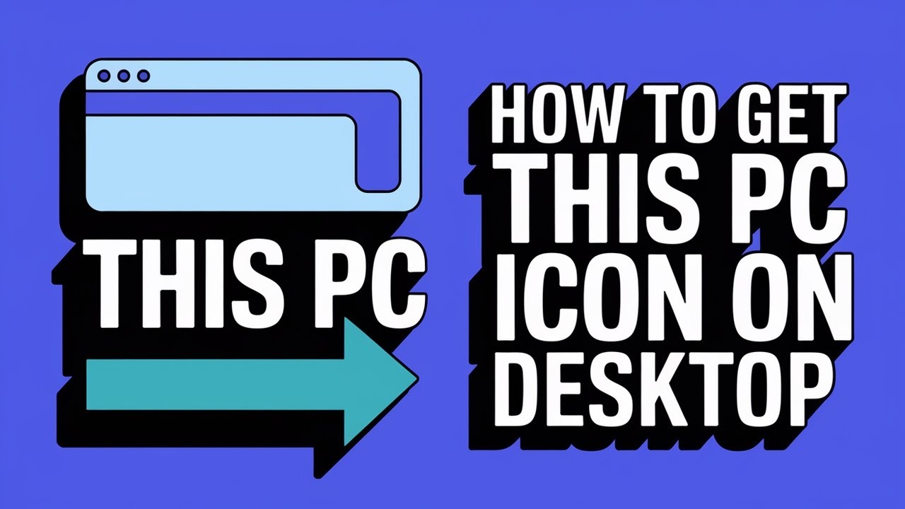 How to Get My PC Shortcut on Windows 11 Desktop [GUIDE] - YouTube