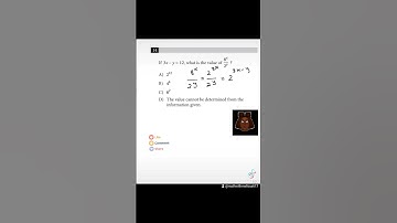HARD DIGITAL SAT MATH PRACTICE QUESTION: EXPONENTS