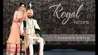 Best Indian Punjabi Sikh Wedding |Harman &amp; Simran photography by sweety photos Patiala