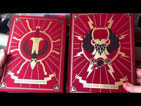 Adeptus Custodes Limited Edition Codex unboxing