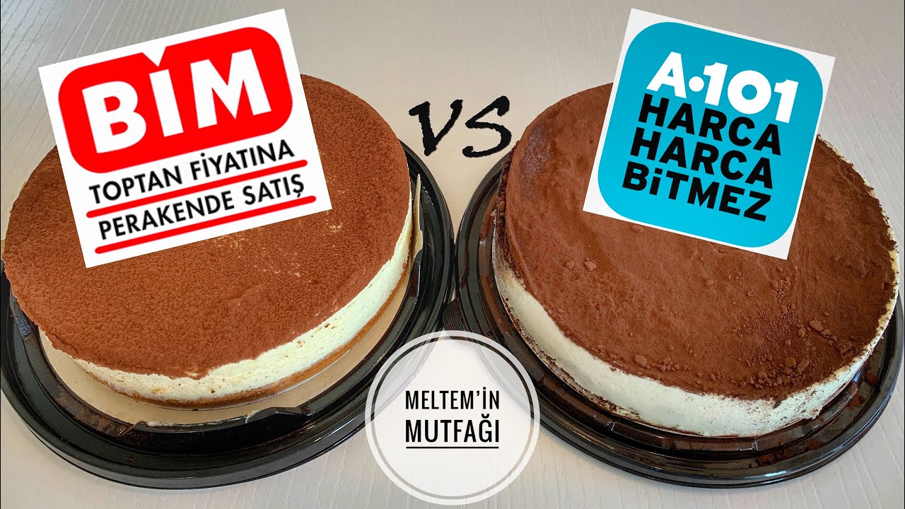 Bim Vs A101 Tiramisu Lezzet Karsilastirmasi Youtube