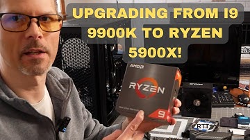 Upgrading from Intel i9 9900k to a Ryzen 5900x - Benchmarks + Game tests!