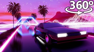 SYNTHWAVE in 360° | VR / 4K