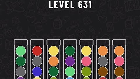 Ball Sort Puzzle Level 631 #ballsortpuzzle #ballsortpuzzlegameplay #puzzlegame #mobilegames