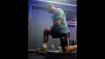 mobilidade dinâmica de tornozelo com anilha saj