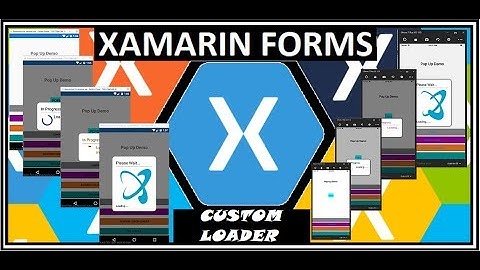 Custom Loader with popuppage