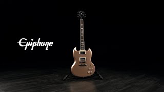 Epiphone SG Muse, Smoked Almond Metallic | Gear4music demo