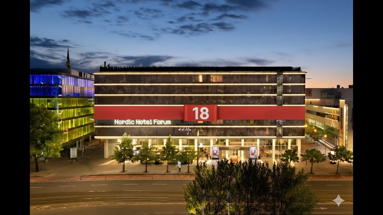 Nordic Hotel Forumi sünnipäev, 9.12.2025. Palju õnne - 18!