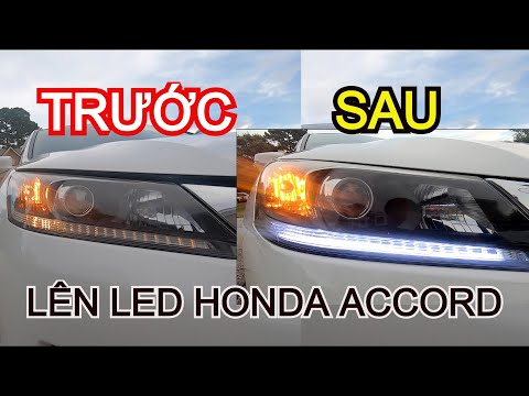 Video: Độ đèn pha xe Honda Accord bao nhiêu?