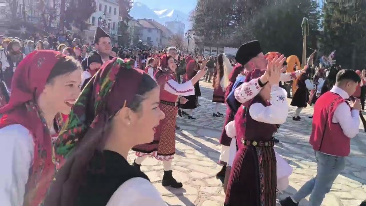 Кукери в гр.Разлог/ Старчевата 2025