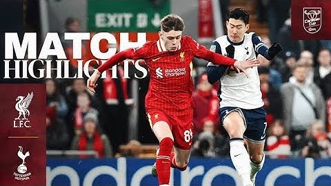 Liverpool 4-0 Tottenham Hotspur | Carabao Cup semi final second leg Highlights