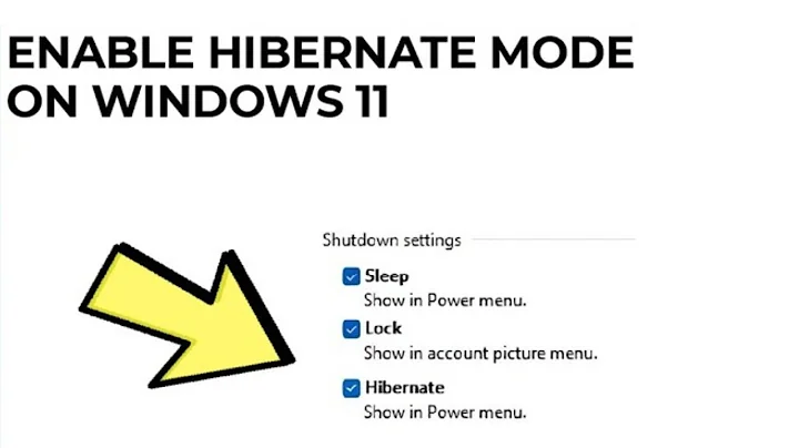 How to Enable Hibernation Mode in Windows 10/11 | Easy Step-by-Step Guide (2024)