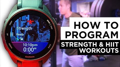 HIIT & Strength Workout Set up on Garmin Connect in 5 Minutes | Step-By-Step Tutorial 