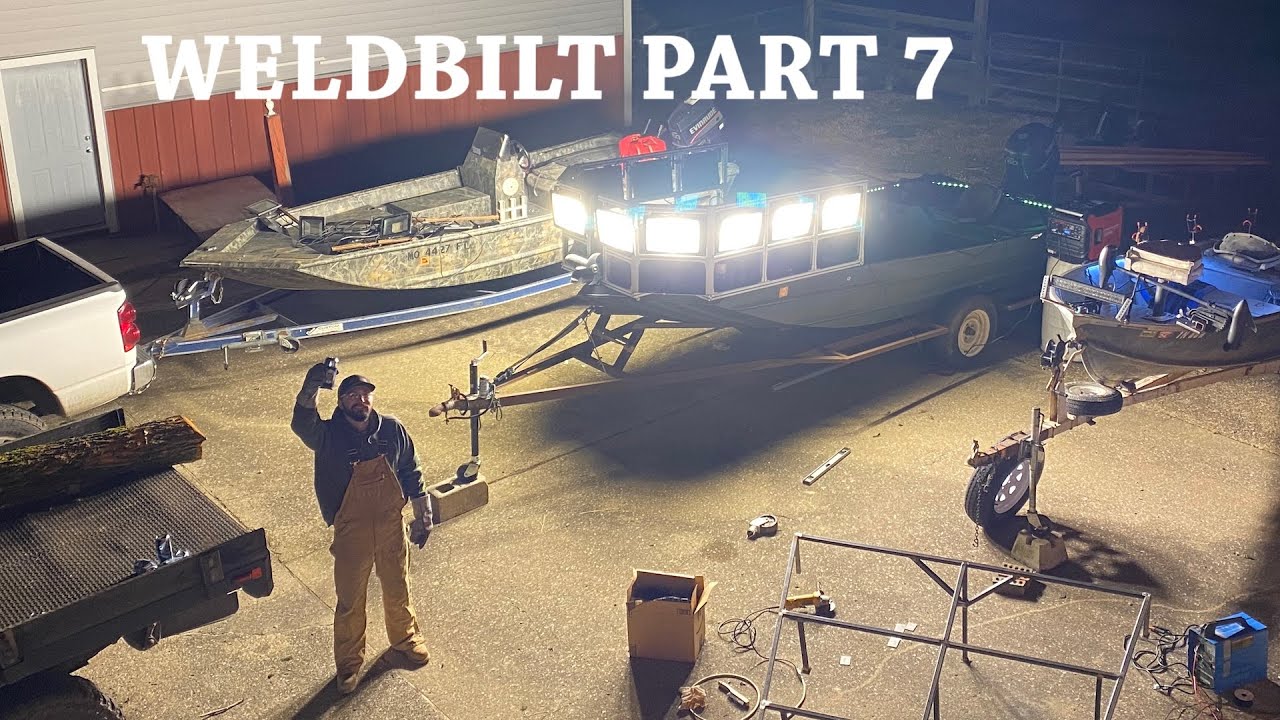 BOWFISHING BUILD PART 7: Completing the Deck and Lights