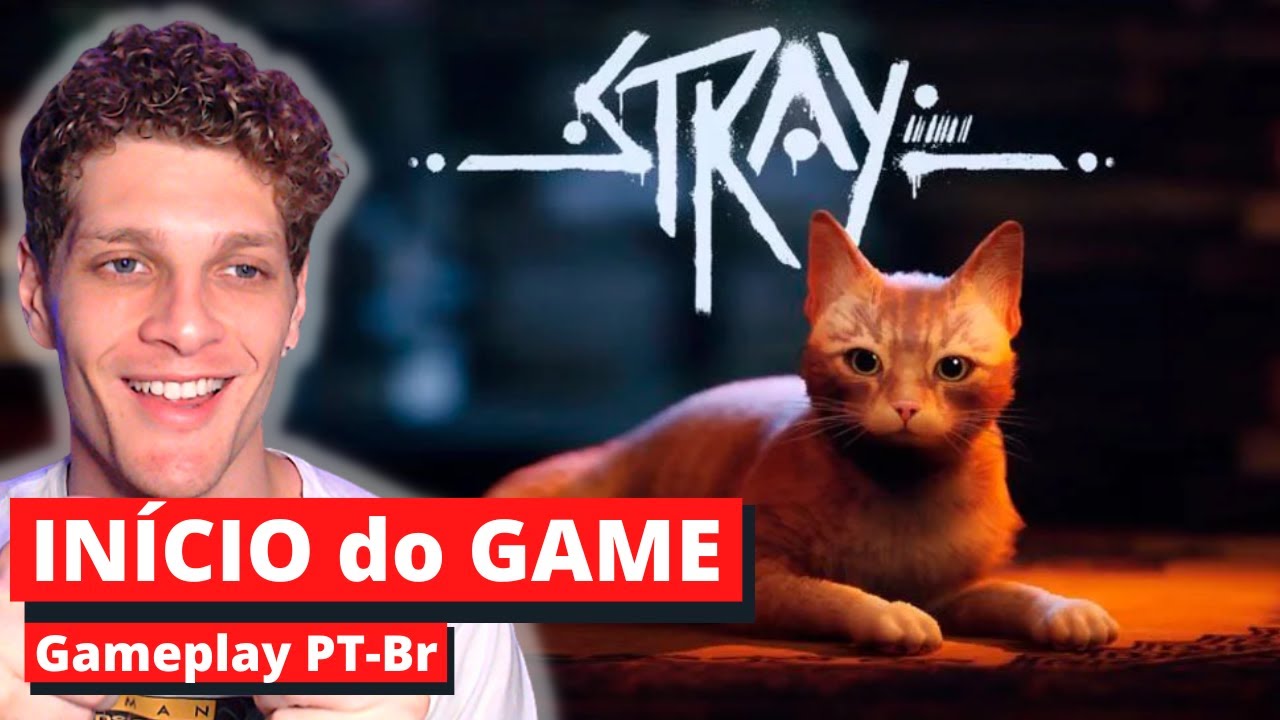 alanzoka jogando Stray, o jogo do gato - #1 