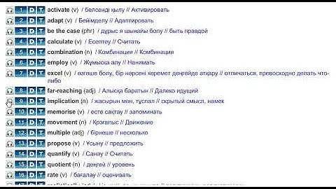 The Theory of Multiple Intellegences (Vocabulary) Action 10 Module 6