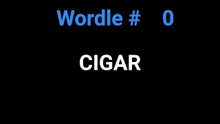 Every Wordle Solution Since Day Zero