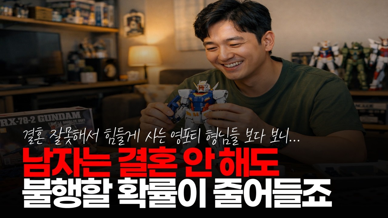 (※시청자댓글) 지금 시대 기준으로 봤을 때 남자는 결혼만 안 해도 인생 실패 확률이 진짜 유의미하게 줄어 든다고 생각 합니다. #결혼현실 #586딜러 #딸가진부모