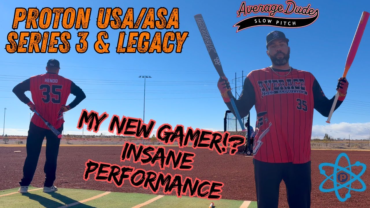 Proton Series 3 & Legacy | NEW GAMER!? | USA/ASA Slowpitch Bat Review