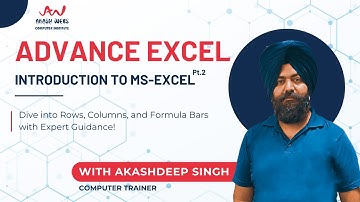 2.2 INTRODUCTION TO MS-EXCEL PT.2