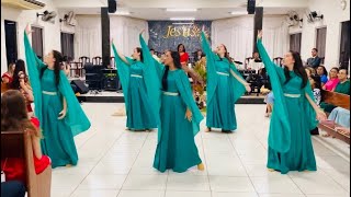 Mensageiras da Paz - Coreografia Santo Pra Sempre
