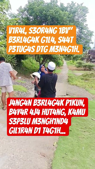 Download lagu 😅😅 S1 1BU M4U NG1BUL1N R3NT3N1R...