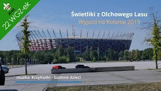 Wyjazd Świetlików z Olchowego Lasu na kolonie 2019