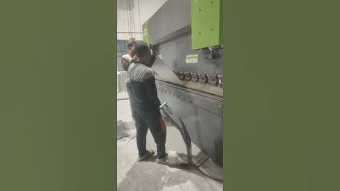 Ravi #cnc #machine #pressmachine #bestcncpressbrake#3100x110 tons#installation