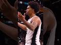 THAT'S AN AND-1 REF! Dylan Harper stares to the ref asking for a foul on this driving 2 handed dunk!