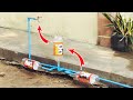 Amazing  Idea to fix PVC pipe low pressure most people don&#39;t know #PVC #free energy #diy