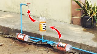 Amazing  Idea to fix PVC pipe low pressure most people don&#39;t know #PVC #free energy #diy