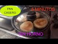 Pan casero         English Muffins        Pan sin horno