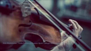 Mendelssohn：Violin Concerto, Op.64 1st　ﾒﾝﾃﾞﾙｽｿﾞｰﾝ：ｳﾞｧｲｵﾘﾝ協奏曲 Op.64 第1楽章