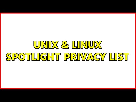 Unix & Linux:
