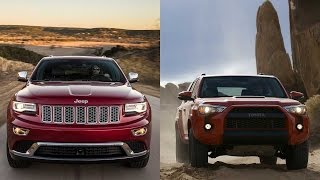 2016 jeep grand cherokee vs 2015 toyota ...