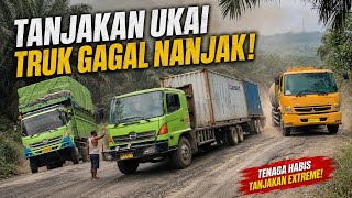 TRUK INI TAK SANGGUP NAIK ‼️ Tanjakan Ukai Bikin Sopir Panik