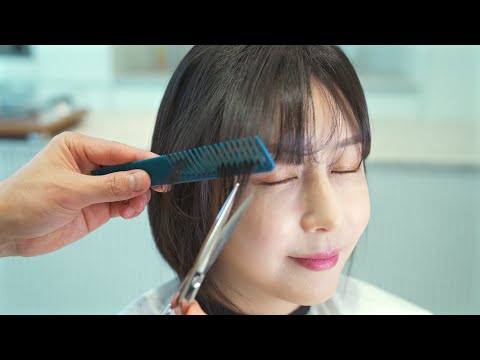 ASMR✂️가장 꼼꼼하고 전문적인 가위 소리와 전문 헤어 클리닉 팅글 수면