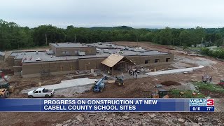 Progress on construction at new Cabell County School sites